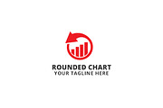Rounded Chart Logo Template