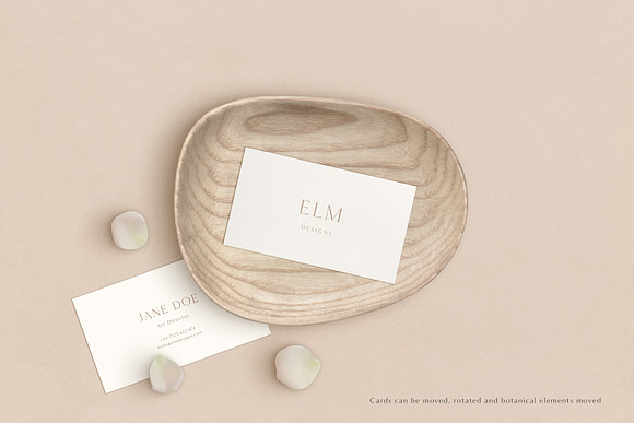 Elm - Business Card Mockup Kit in Branding Mockups - product preview 11