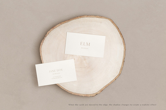 Elm - Business Card Mockup Kit in Branding Mockups - product preview 12