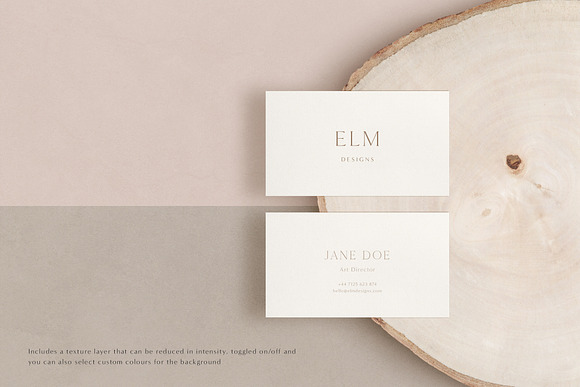 Elm - Business Card Mockup Kit in Branding Mockups - product preview 14