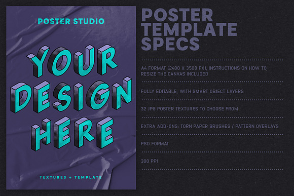 Poster Studio for Photoshop in Photoshop Layer Styles - product preview 4