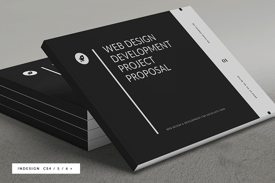 Proposal Landscape in Brochure Templates - product preview 8