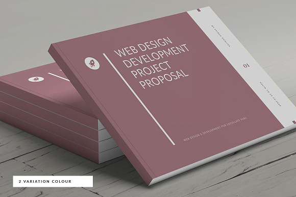 Proposal Landscape in Brochure Templates - product preview 1