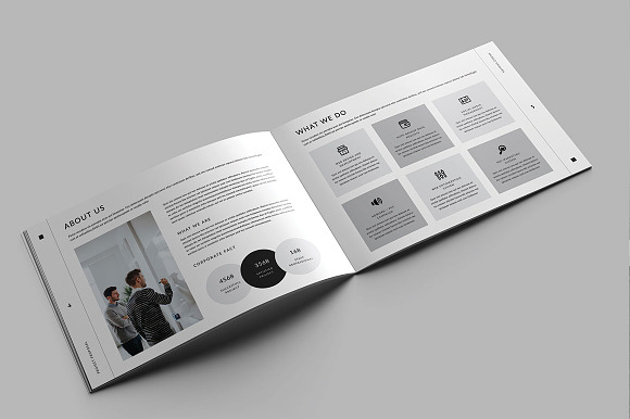 Proposal Landscape in Brochure Templates - product preview 3