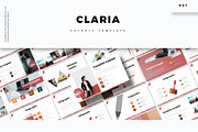 Claria - Keynote Template