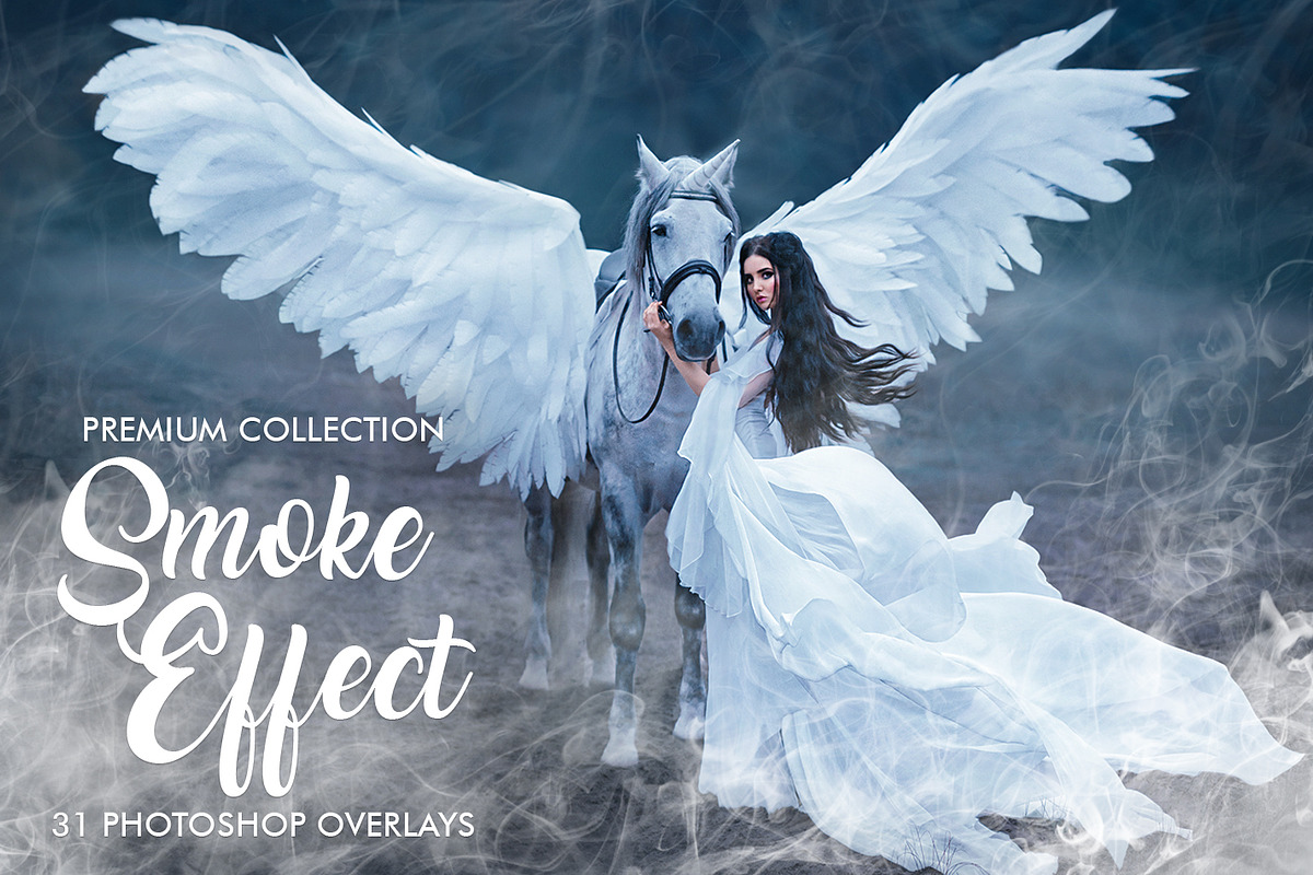 Smoke effect Photoshop Overlays in Photoshop Plugins - product preview 8