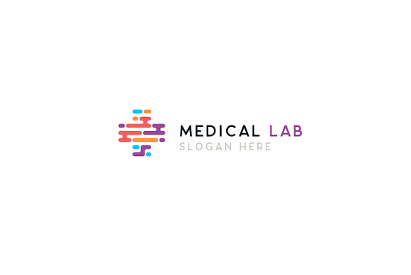 Medical Healthcare Lab Logo template in Logo Templates - product preview 1
