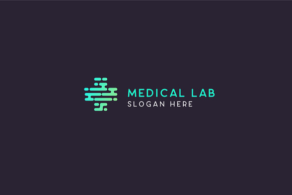 Medical Healthcare Lab Logo template in Logo Templates - product preview 2
