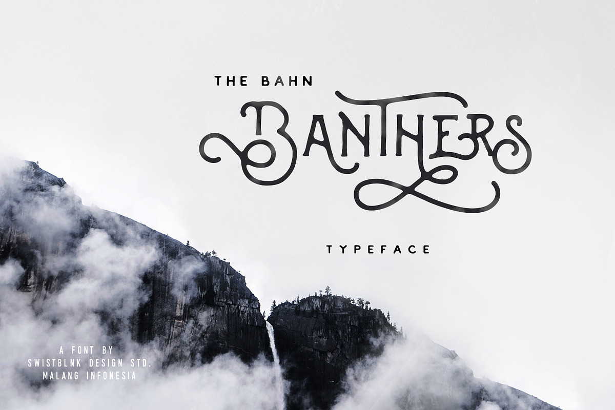 Banthers Typeface in Display Fonts - product preview 8