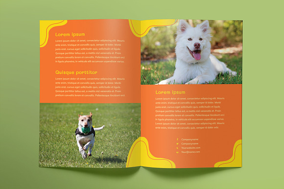 Dog Walker Print Pack in Invitation Templates - product preview 2