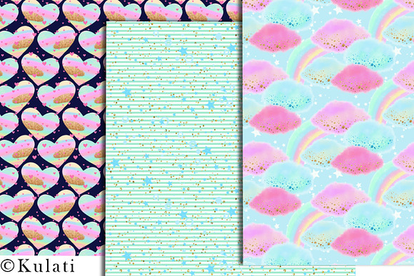 Unicorn Basic Papers / Patterns in Patterns - product preview 3