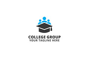 College Group Logo Template