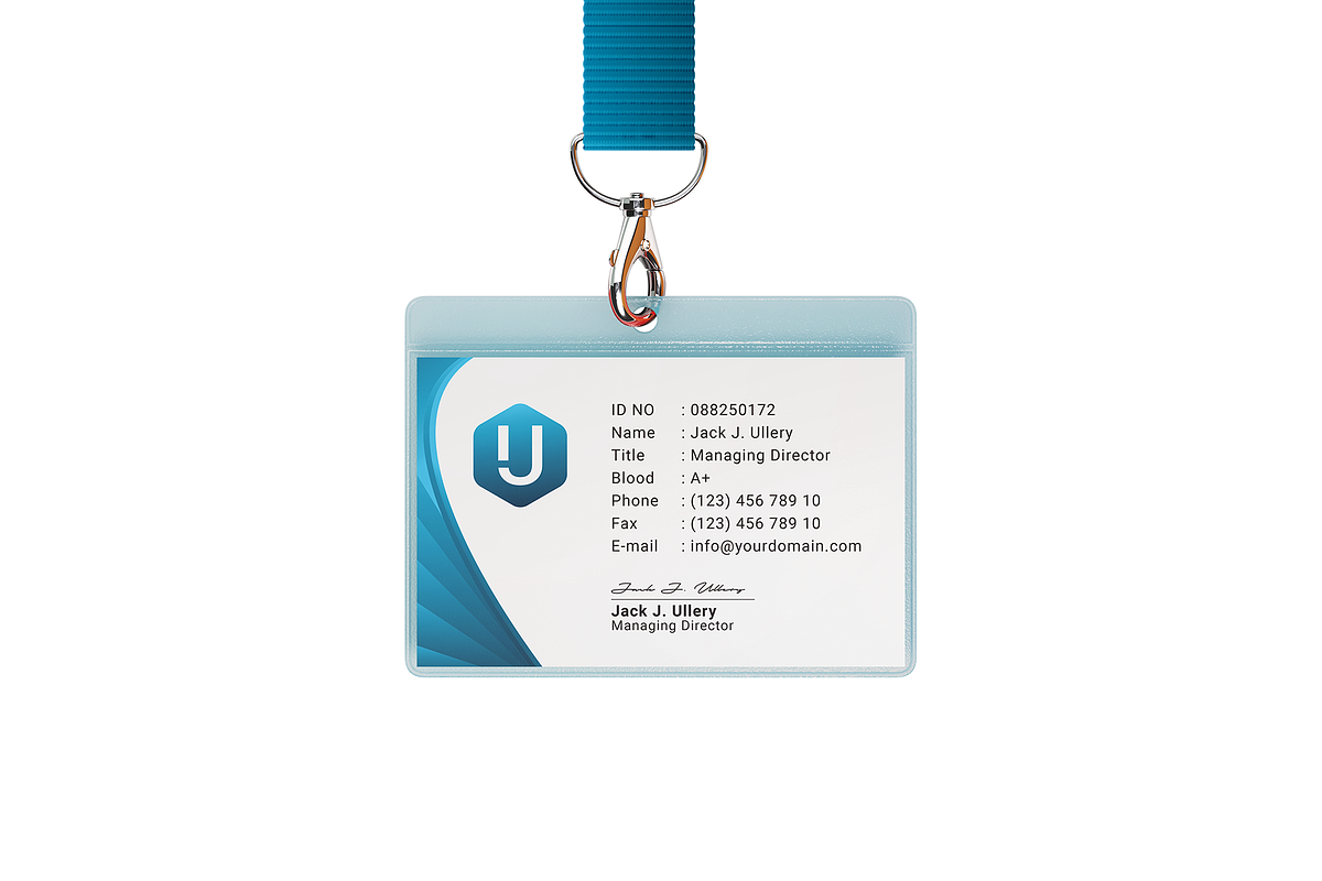 Corporate ID Card Templates in Card Templates - product preview 8