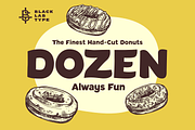 Dozen : Fun Loving Display Font