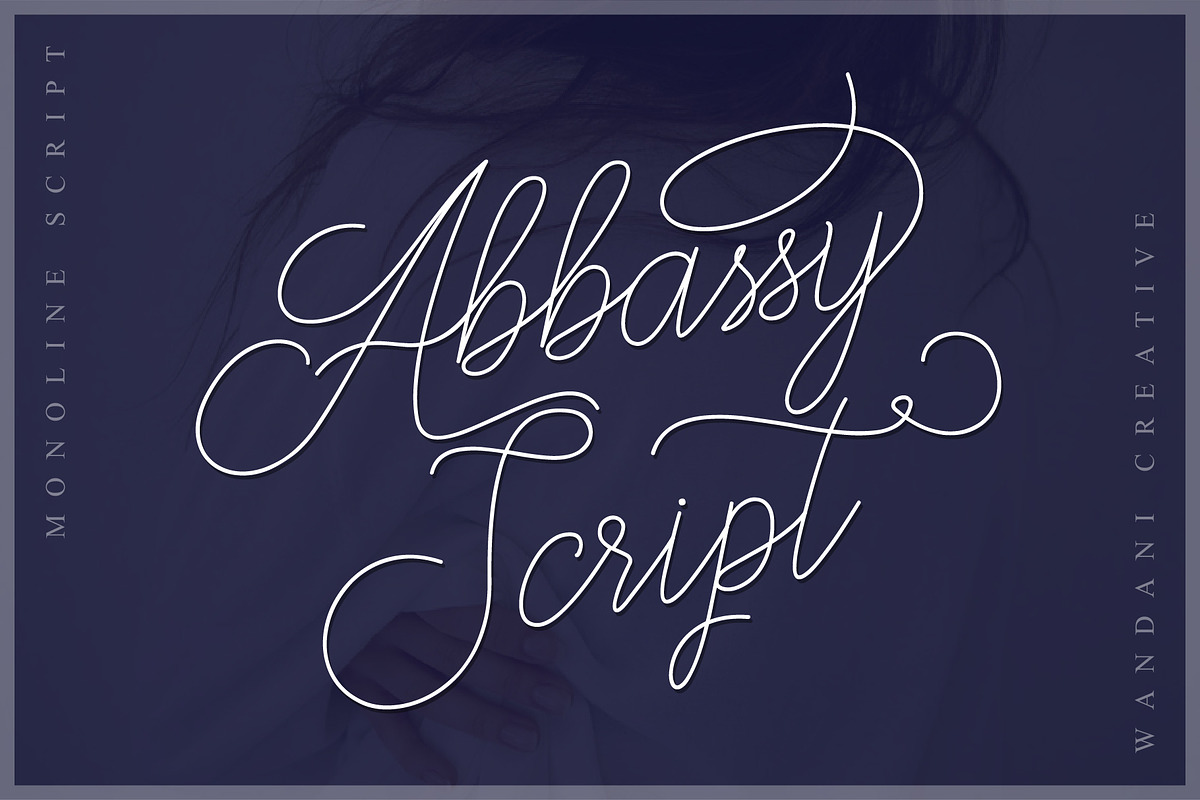 Abbassy Script in Script Fonts - product preview 8