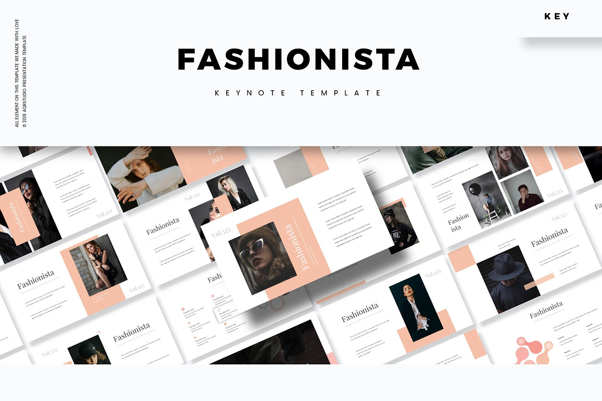 Fashionista - Keynote Template in Keynote Templates - product preview 8