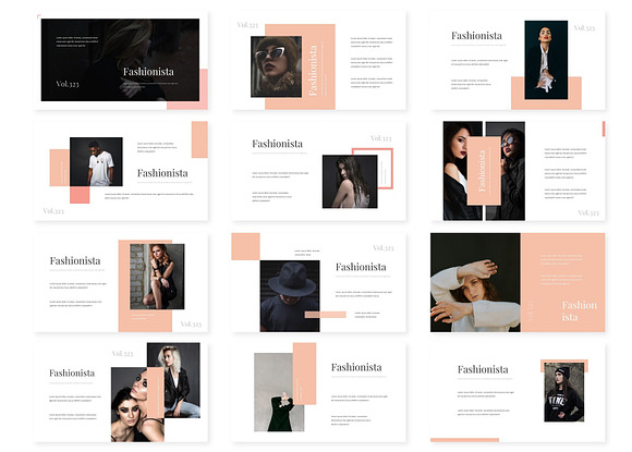Fashionista - Keynote Template in Keynote Templates - product preview 1