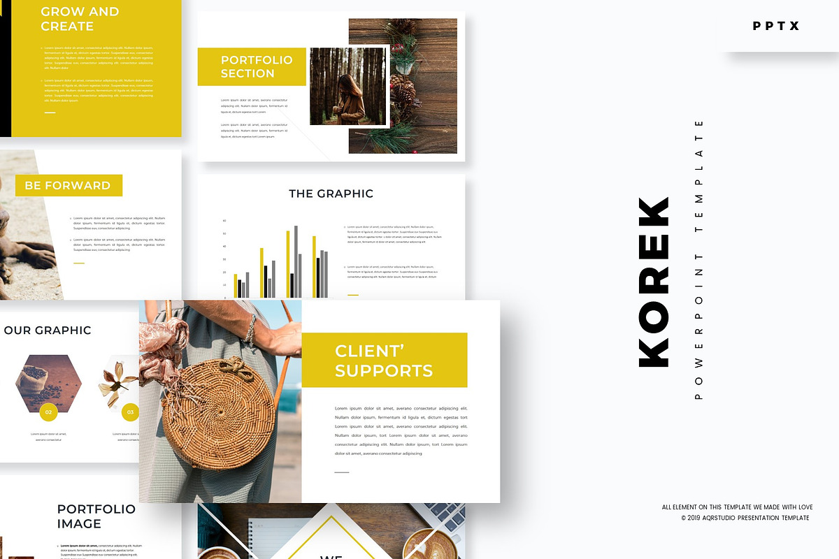 Korek - Powerpoint Template in PowerPoint Templates - product preview 8