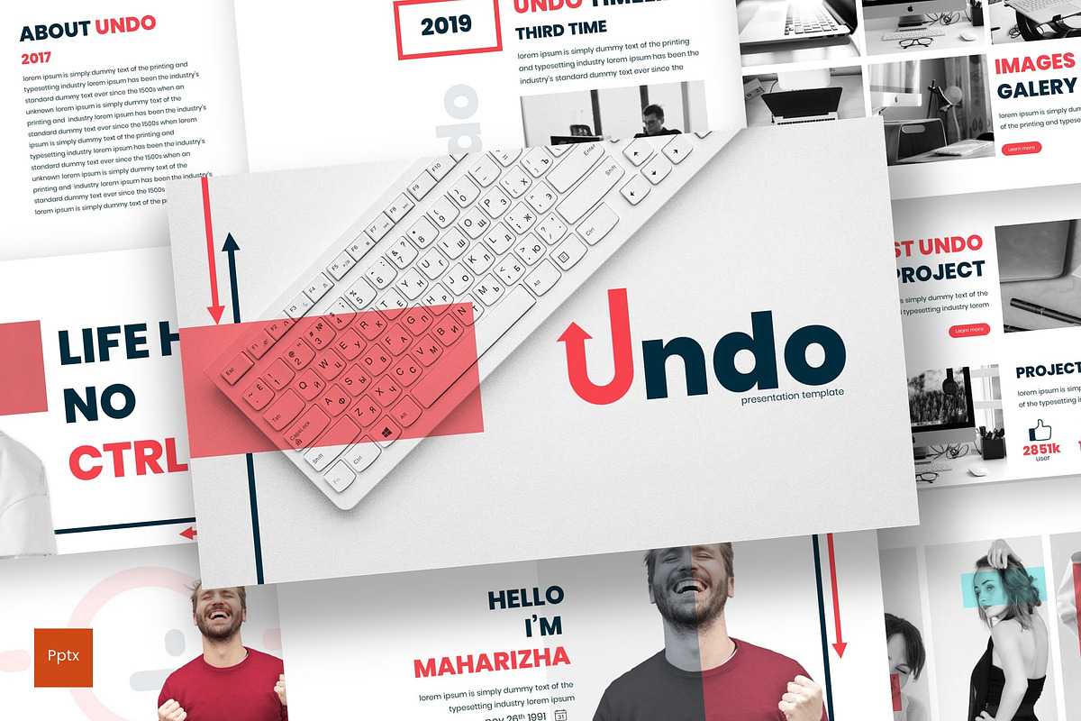 Undo - Powerpoint Template in PowerPoint Templates - product preview 8