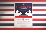 Memorial Day Celebration Flyer