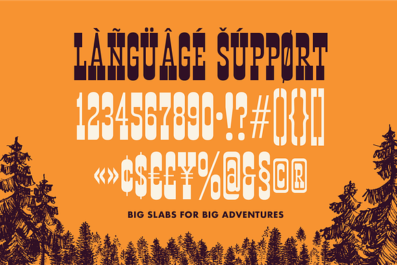 Portage : Adventurous Slab Font in Slab Serif Fonts - product preview 4