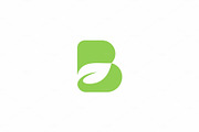 B Leaf Logo Template
