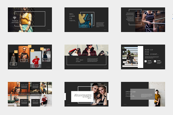 Fashion Presentation - VANCA in PowerPoint Templates - product preview 2