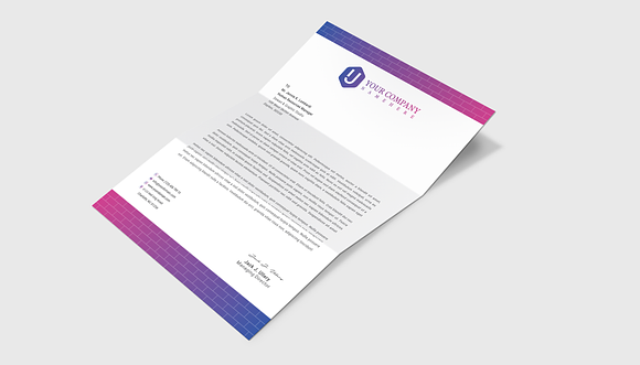 Letterhead Template in Stationery Templates - product preview 4