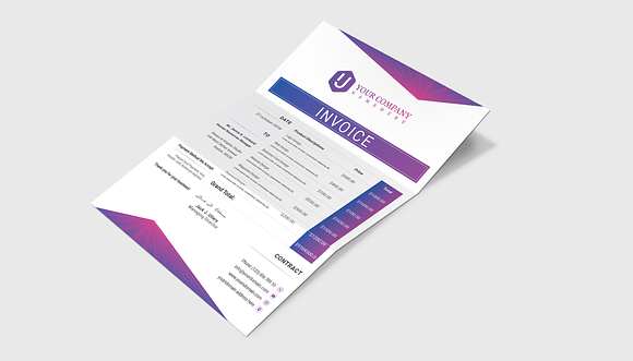 Invoice Design in Stationery Templates - product preview 4