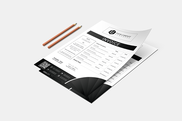 Invoice Design in Stationery Templates - product preview 2