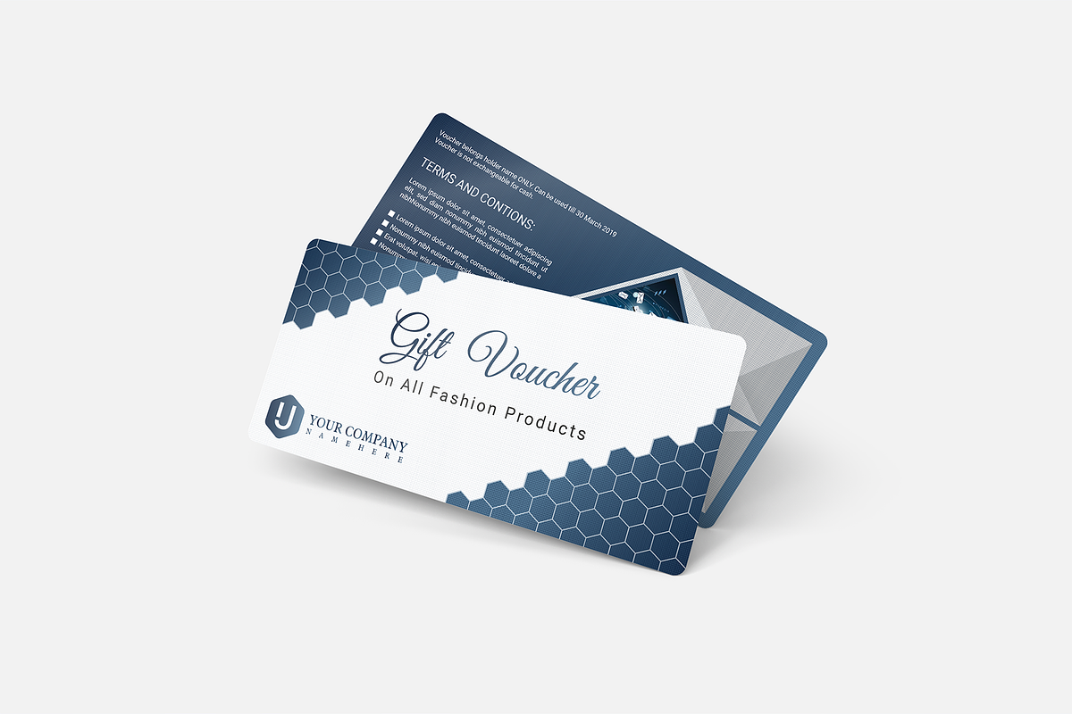 Gift Voucher Template in Card Templates - product preview 8