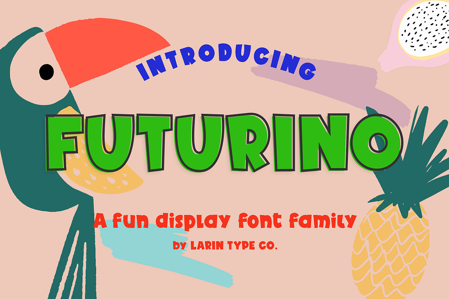 Futurino in Display Fonts - product preview 8