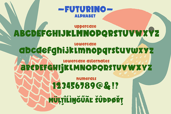 Futurino in Display Fonts - product preview 9