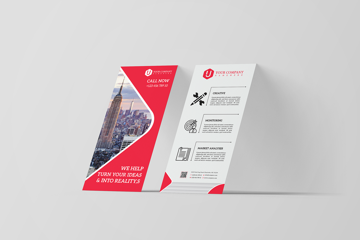 DL Flyer template in Flyer Templates - product preview 8