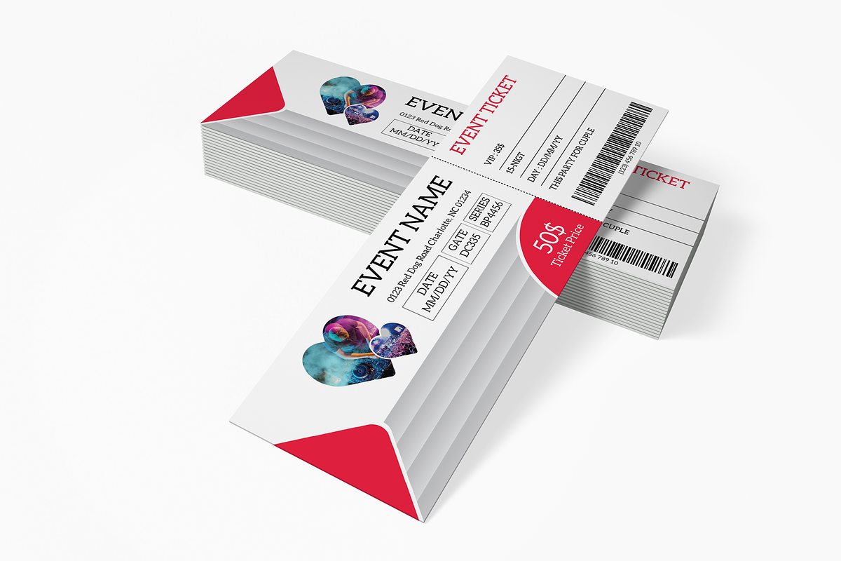 Event Ticket in Card Templates - product preview 8