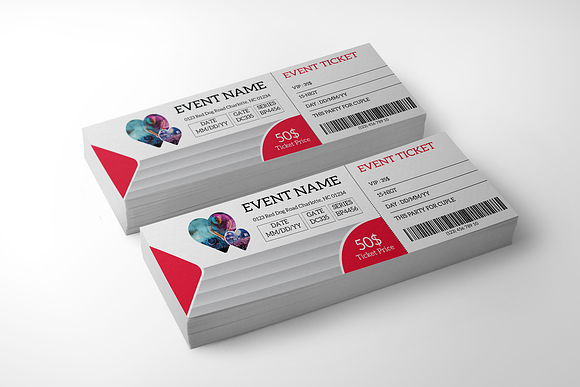 Event Ticket in Card Templates - product preview 1