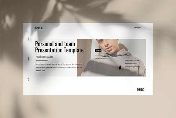 Gentle Powerpoint Template in PowerPoint Templates - product preview 2