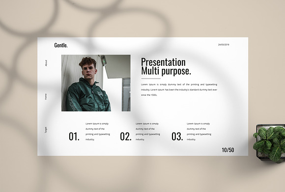 Gentle Powerpoint Template in PowerPoint Templates - product preview 3