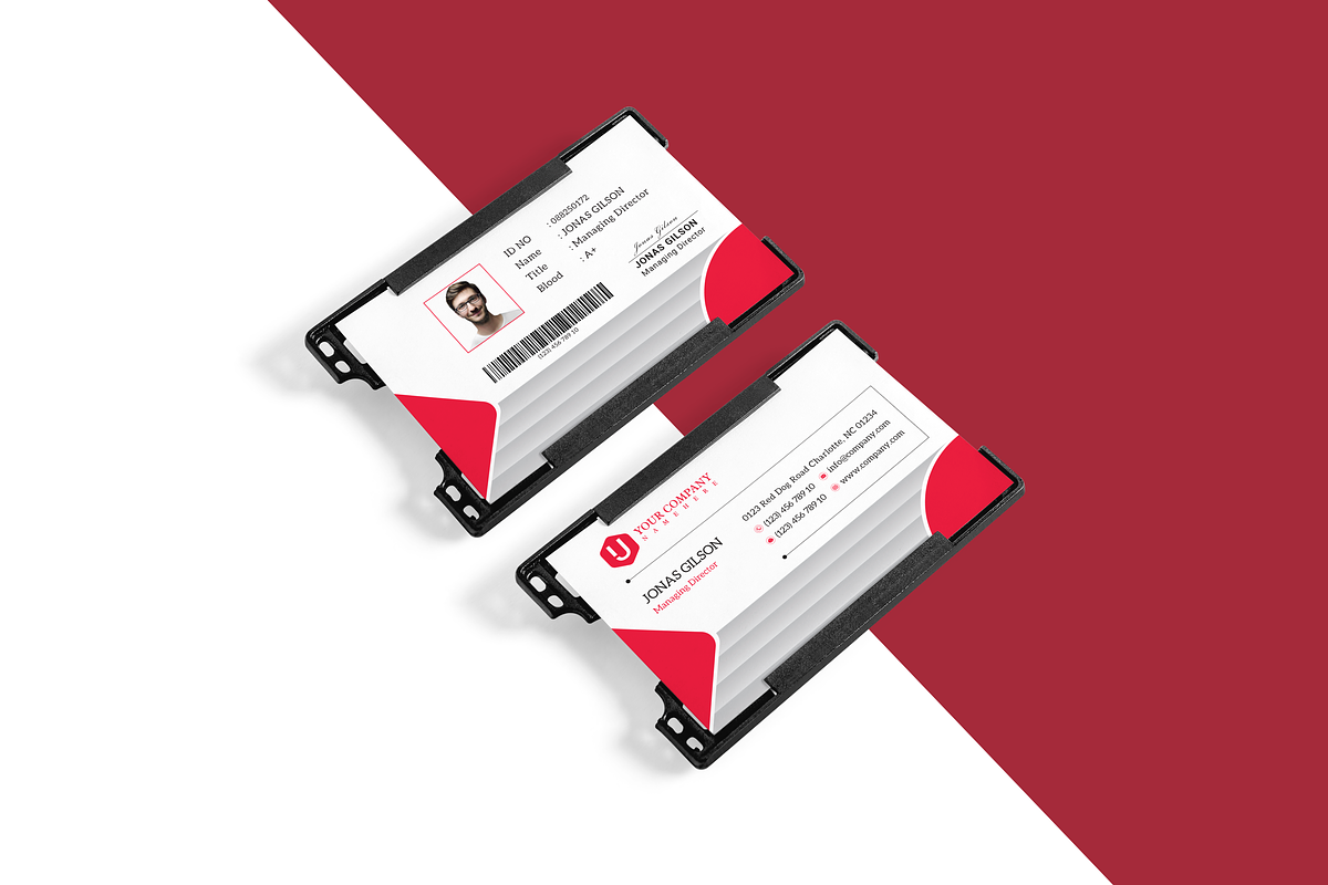 ID Card Templates in Card Templates - product preview 8