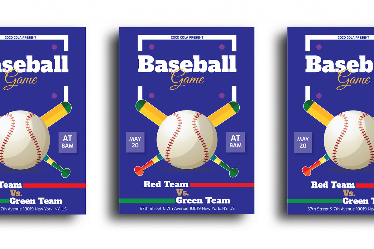 Baseball Sport Flyer in Flyer Templates - product preview 8