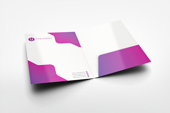 Presentation Folder in Stationery Templates - product preview 1