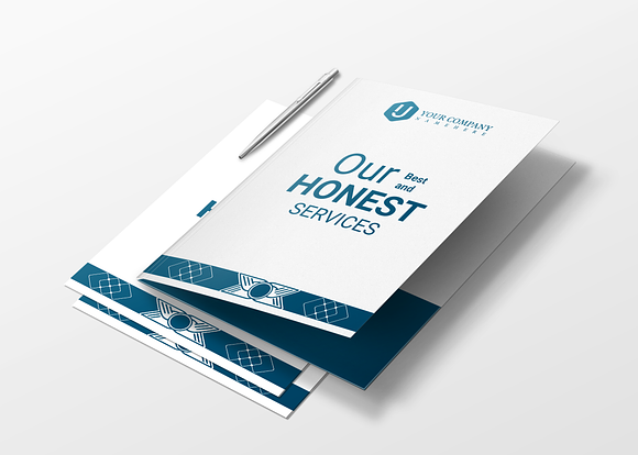 Presentation Folder in Stationery Templates - product preview 2