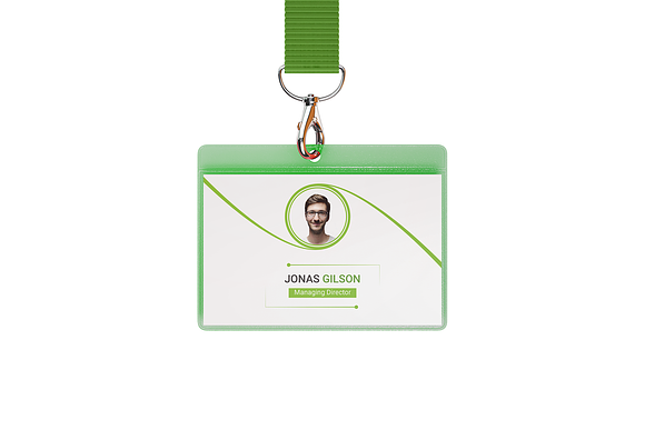ID Card Landscape Templates in Card Templates - product preview 2