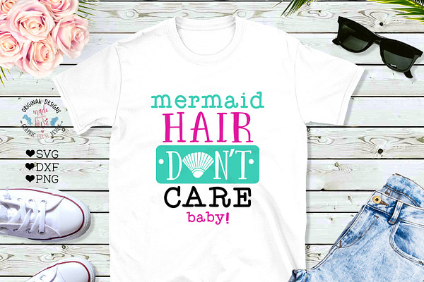 Mermaid Hair Don't Care Cut File