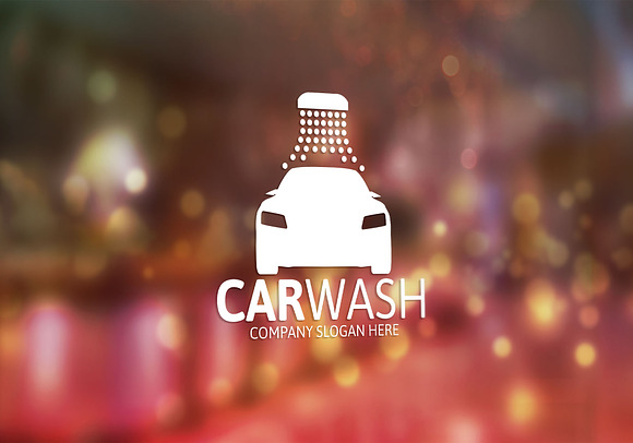 Car Wash Logo in Logo Templates - product preview 2