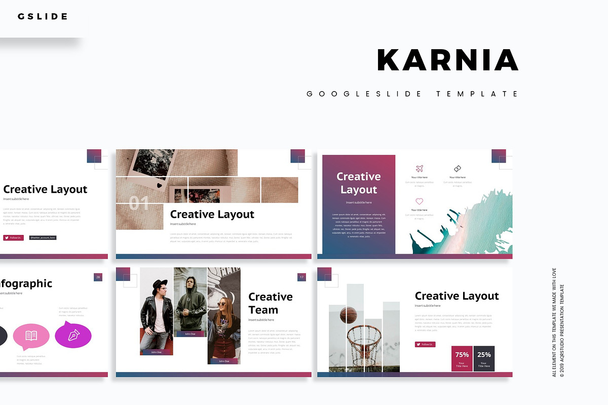 Karnia - Google Slide Template in Google Slides Templates - product preview 8