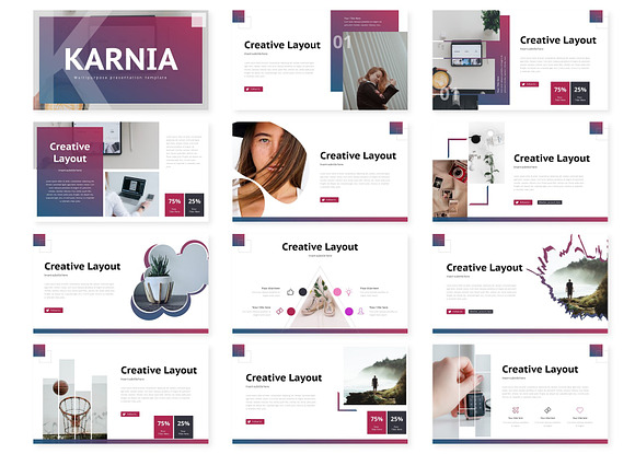 Karnia - Google Slide Template in Google Slides Templates - product preview 1