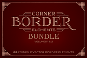 Corner Border Elements Bundle