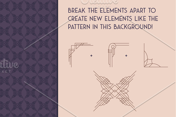 Corner Border Elements Bundle in Objects - product preview 10