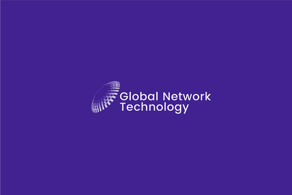 Global Network Technology Logo in Logo Templates - product preview 2